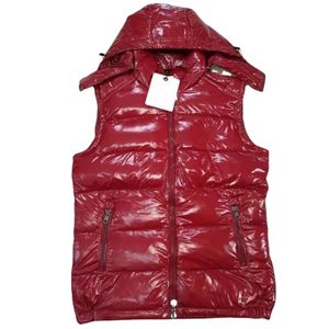 Wholesale women hooded down vest resale online - 2022 New Mens Down Jacket Vest Womens Designer Hoodie Coat Keep Warm Stylist Winter Thicken Outdoor Cold Protection Clothing