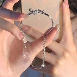 Braccialetto di lusso brillante braccialetto di cristallo per le donne regolabile farfalla moda designer gioielli regalo festa della mamma braccialetto braccialetto Kent22