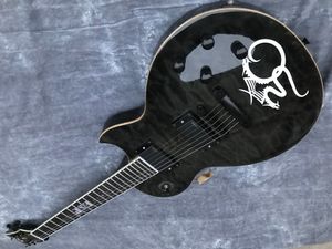 Black Big Flower Six String ЭЛЕКТРОПОЛИНА