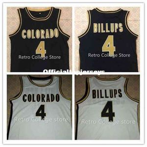 #4 Chauncey Billups Colorado Buffaloes College 농구 유니폼 레트로 탑 스티치 맥도날드 모든 미국 저지 조끼 유니폼 조끼 셔츠