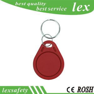 100pcs EM4305 Rewritable Writable Rewrite EM ID keyfobs ABS Card RFID Tag Key Ring Cards 125KHZ Proximity Token Access plastic key chains