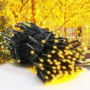 Strings Outdoor Garland Street String Light Camping Hanging Decor Night LED EU US Christmas Trees Party Wedding Holiday DecorationLED