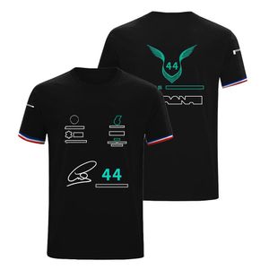 T-shirt F1 Novo terno de corrida de corrida de fórmula curta fãs personalizados personalizados com o mesmo estilo