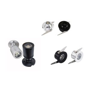 Mini-LED-Spot-Licht-Kits, Schrank-Puck-Strahler, Downlight für Küchen-Display, Theke, Schmuck, Schrank, Schrank, Vitrine, 1 Watt Usalight