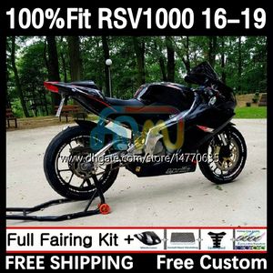 Aprilia RSV4 RSV 1000 RSV-1000 RSV1000 RSV1000R 16-19 차체 5DH.110 RSV1000 RRR 16 17 18 19 RSV1000RR 2016 2017 2018 2019 OEM 페어링 광택 검은