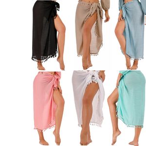 Женская кисточка Шаул пляжные юбки полотенце солнцезащитный крем