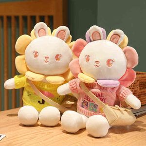 Cm Kawaii Rabbit Cuddles Plushie Bunny Cute Dress Up Toys For Girls Children Birthday Christmas Gifts J220704