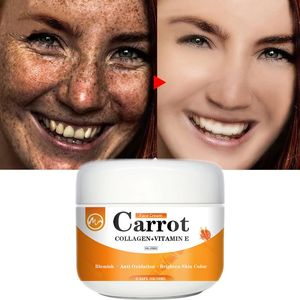 Minch Face Whitening Cream Carrot Face Cream Dark Spot Corrector Brighten Blemish Freckle Remover Natural Korea Skin Care 10ml
