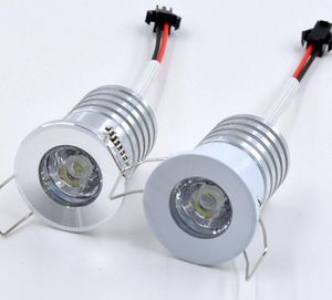 IP44 Waterproof Mini Spot light LED Silvery 110V-220V 3W Ceiling Recessed Downlight 27mm Cut Hole Outdoor Proof Balcony Use