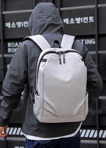 Sırt çantası yong erkekler naylon sade büyük kapasiteli iş uzun dizüstü bilgisayar çantası
