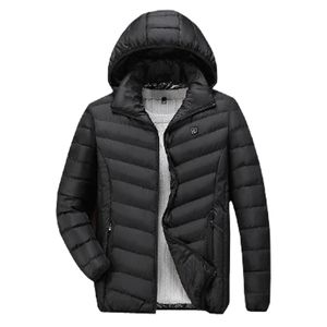 winter usb heated warm jacket men custom smart far infrared hoodie safety washable oversized heating 201105