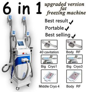 Frys Fat Cryolipolysis Machine 4 HANDLAR ARBETA TOURS CRYOLIPOLYSE FAT FREEZING BODY Slim Loss Weight Equipment