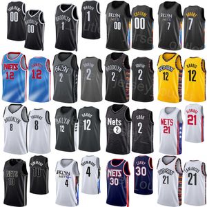 Print Edition Basketball Association Ben Simmons Trikot 10 Seth Curry 30 Nicolas Claxton 33 Kessler Edwards 14 Royce ONeale 00 TJ Warren 1 Statement Icon Herren Kinder