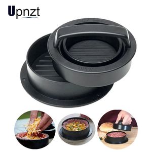 Tools Meat Press Home DIY Hamburger Round Non-Stick Meat Pie Maker Food Grade ABS Kitchen Tool DH0484 Inventory Wholesale