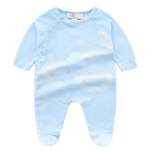 0-12 mesi Designer Abbigliamento per bambini Set Pagliaccetti per neonato Primavera Autunno Neonato Vestiti per bambina Tute per neonato adorabili in cotone
