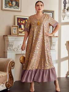Sukienki w dużych rozmiarach Abaya African 2022 Summer Loose muzułmańska sukienka dla kobiet nowatorskie luksusowe eleganckie, ogólne ubrania Casual