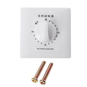 Switch 220V Timer Control Bomba Countdown Mechanical Interruptor 30/60/120 Minutes L22Switch