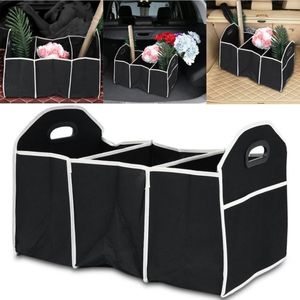 Car Organizer Trunk Folding Sturdy Robust Storage Box Boot Organiser Shopping Tidy Collapsible Space Saving BoxCarCarCar