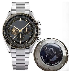 Homens clássicos relógios de 50º aniversário Movimento mecânico automático James Bond 007 Designer Relógios Space Montre Luxe Stainless Lunhurwatch Watch