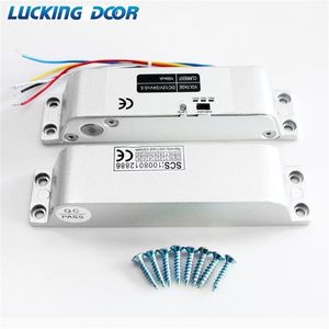 LUCKING DOOR Electric Mortise Lock DC 12V Fail Safe Electric Drop Bolt Lock Door Access Control Security Lock time delay 201013