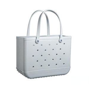 実用的なファッション防水女性エヴァトート大型ショッピングバスケットバッグ洗えるビーチシリコンボッグバッグ財布エコジェリーキャンディレディ223H