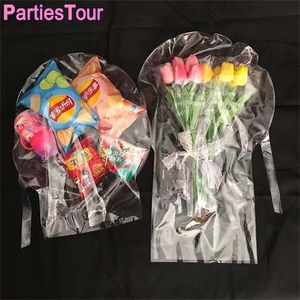 10/15/25/50pcs 30'' Bubble Balloon with 20cm wide neck BOBO Balloon Bouquet Snack Gift Wrapping Birthday Wedding Party Decortion 220428