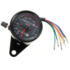 LED Backlight Motorcycle Speedometer Odometer Night Readable Speed Meter Gauge Panel Motorcycle Universal Instrument