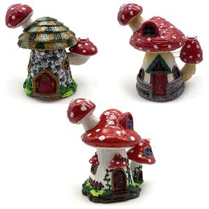 Оптовые стеклянные бонги Огрозистые кальяны грибы в стиле дымовые