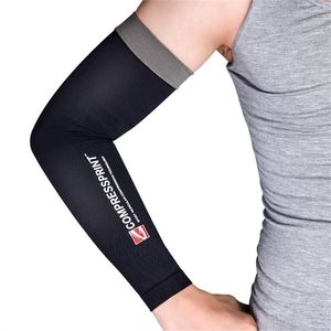 Compressprint Cycling Arm Warmers UV 보호 달리기 암웨어 자전거 등반 팔 슬리브 남성 여성 승마 자전거 야외 스포츠 T200618