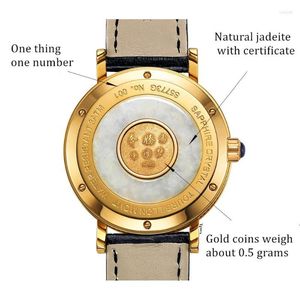 Designer Assista Tourbillon Wristwatches Gold Top Plated Watch Business Men Watches