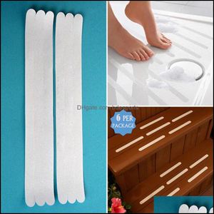 Other Bath Toilet Supplies Home Garden 6/12Pcs Anti Slip Grip Stickers Non Shower Strips Pad Flooring Safety Tape Mat Applique Tub Drop De