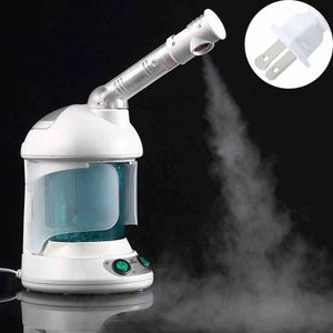 Hot Mist Facial Steamer Face Moisturizer Humidifier Steaming Skin Ozone Sterilization Aromatherapy KINGDOM CARES Sprayer 220505