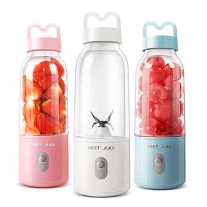 Spremiagrumi Spremiagrumi elettrico portatile Frullatore Miscelatore ricaricabile Tazza per frappè alla frutta Frullato Estrattore di succo wireless per la casa all'apertoSpremiagrumi