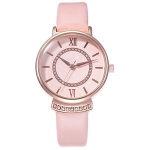Ladies Watch Womens Watches Leather Quartz Wrist Watch Casual Simple Quartz Relogio Clock 201120