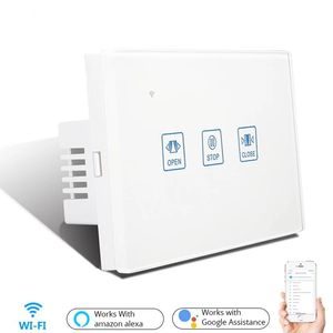 Interruttore Tenda Touch Parete Tende Motorizzate Elettriche Wifi Smart ON/OFF Telecomando Tuya Approvato CEInterruttore