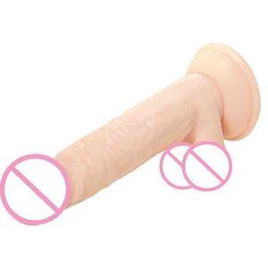 Nxy Dildo Super Simulato Pene Artificiale Cortile Corpo Vagina e Ano Massaggio Pene Piccolo 0316