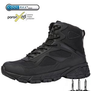 Svendita Stivali da combattimento Uomo Special Force Desert Tactical Ankle Army Scarpe da lavoro antinfortunistiche per uomo Outdoor Boot Y200915