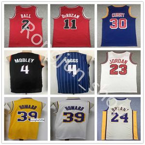 HT Howard 39 Demar Derozan 11 Lonzo Ball 2 Jalen Suggs 4 Evan Mobley Stephen 30 Curry Stitched Blue Red White Black Yellow J Jerseys