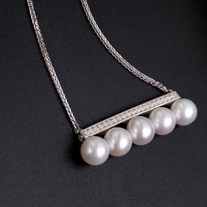 Chains Goddess Simple INS Wind Balance Series Fashionable Elegant Classic Pearl Pendant NecklaceChains