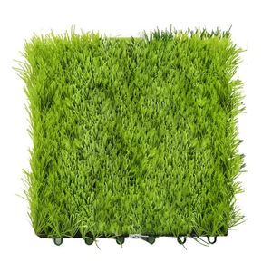 Decoratieve Bloemen Kransen 32x32 CM Kunstgras Mat Real Touch Nep Mos Groene Plant Gazon Turf Tapijt Thuis Bruiloft DecorationDecorativ