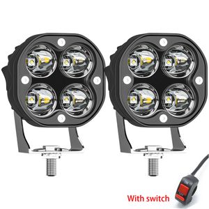 Luce da lavoro a led 12V 24V per auto 4x4 fuoristrada moto camion trattori barca 4WD ATV SUV guida fendinebbia faretto auto