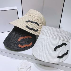 Summer Women Visor Cap Classic Casual Designers Hollow Hats Fashionable Comant Design Fitted Golfs Seaside Resort Tennis 2206286R