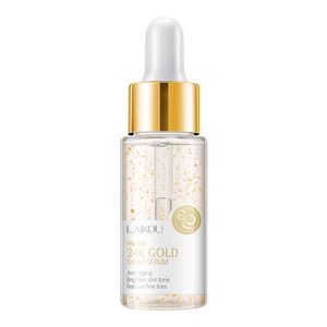 24k Gold Face essência O soro hidratante encolhe os poros repara produtos de cuidados com a face de face lotos de pele solta seca