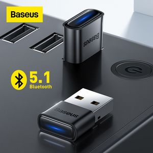 Baseus USB Bluetooth Adapter Dongle Adaptador Bluetooth 5.1 für PC Laptop Drahtlose Lautsprecher Audio Receiver USB Sender