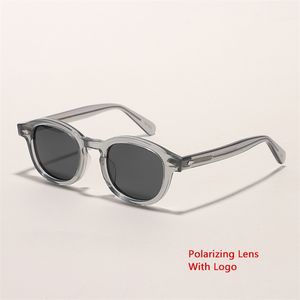 Moda Johnny Depp Güneş Gözlüğü Adam Lemtosh Polarize Güneş Gözlükleri Kadın Marka Vintage Asetat Çerçeve Sürücü Gece Görüş 220518