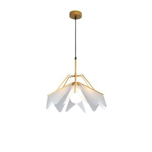 Pendelleuchten Nordic Modern Lotus Shade Lights Restaurant Luxus Schlafzimmer Studie Industrial Art Deco Hängende WohnzimmerbeleuchtungPendant