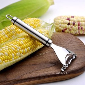 Stainless Steel Corn Stripper Fruit & Vegetable Tools Cob Peeler Threshing Kitchen Gadget Cutter Slicer Ergonomic Handle ZC1244