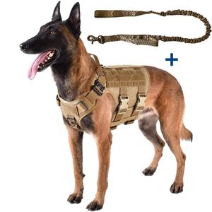 Hundebekleidung, taktisches Geschirr, Weste, Militär, verstellbare Größe, Haustier-Trainingskleidung, Haken- und Schlaufenplatten für mittelgroße und große Hunde