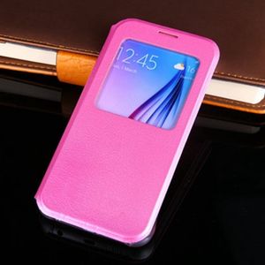 Flip-Cover Mit Sichtfenster Handy-Tragetasche Schutzhülle Fundas Coque Business Cases Für Samsung Galaxy S6 G920 G920F G920H