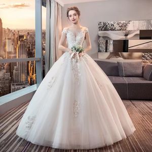 Suknia ślubna dla kobiet 2022 Wersja Bride Koreańska i amerykańska sukienki księżniczki